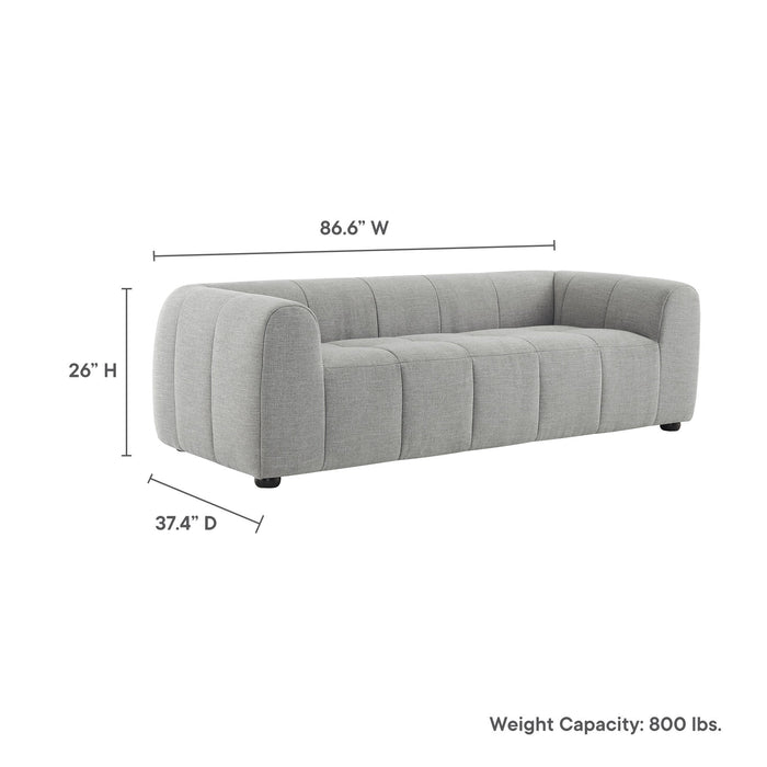 Liana   Upholstered Fabric Sofa - view 22