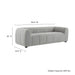 Liana   Upholstered Fabric Sofa - view 22