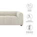 Liana Upholstered Fabric Loveseat - control panel detail