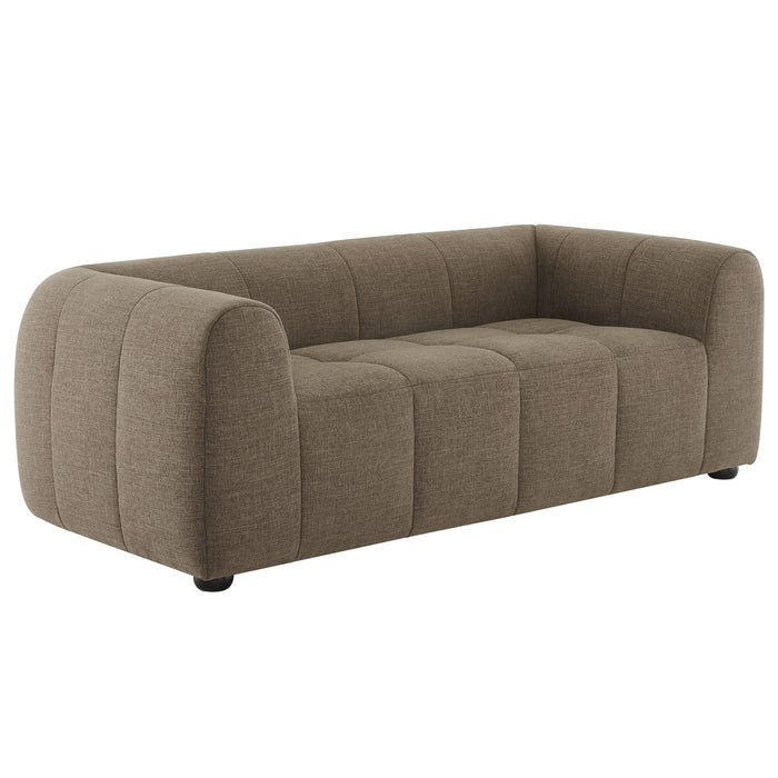 Liana Upholstered Fabric Loveseat - view 19