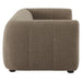 Liana Upholstered Fabric Loveseat - detail close-up