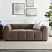 Liana Upholstered Fabric Loveseat - alternate view