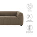 Liana Upholstered Fabric Loveseat - angle view