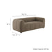 Liana Upholstered Fabric Loveseat - side view