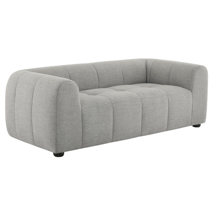 Liana Upholstered Fabric Loveseat - view 20