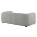 Liana Upholstered Fabric Loveseat - installation view