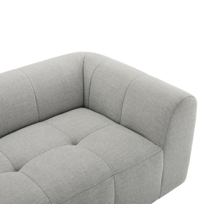 Liana Upholstered Fabric Loveseat - view 16