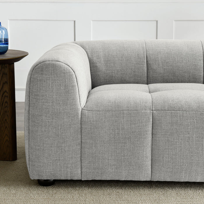 Liana Upholstered Fabric Loveseat - view 18