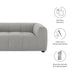 Liana Upholstered Fabric Loveseat - top view