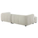 Liana  Left-Facing Upholstered Fabric Modular Sofa with Chaise - view 7