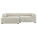 Liana  Left-Facing Upholstered Fabric Modular Sofa with Chaise - view 8