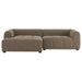 Liana  Left-Facing Upholstered Fabric Modular Sofa with Chaise - view 16