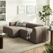 Liana  Left-Facing Upholstered Fabric Modular Sofa with Chaise - view 9