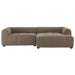 Liana  Right-Facing Upholstered Fabric Modular Sofa with Chaise - view 16