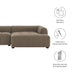 Liana  Right-Facing Upholstered Fabric Modular Sofa with Chaise - view 11