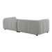 Liana  Right-Facing Upholstered Fabric Modular Sofa with Chaise - view 23