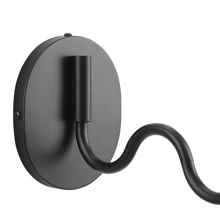 Wave Squiggle Arm Wall Sconce - view 13