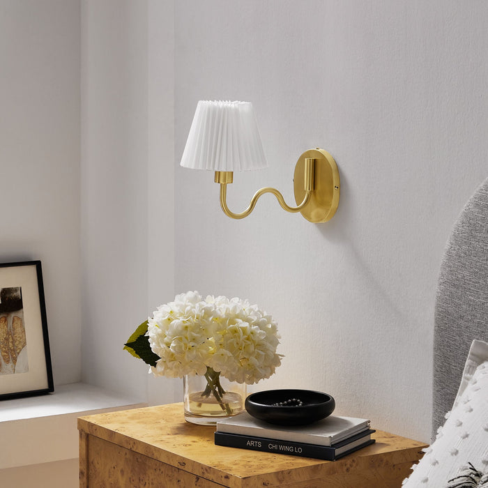 Wave Squiggle Arm Wall Sconce - view 19
