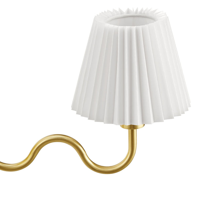 Wave Squiggle Arm Wall Sconce - view 25