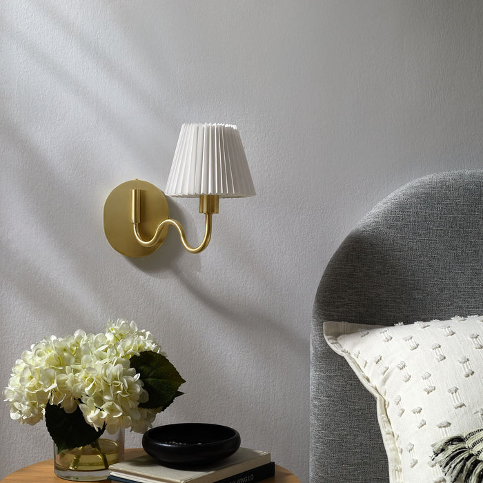 Wave Squiggle Arm Wall Sconce - view 14
