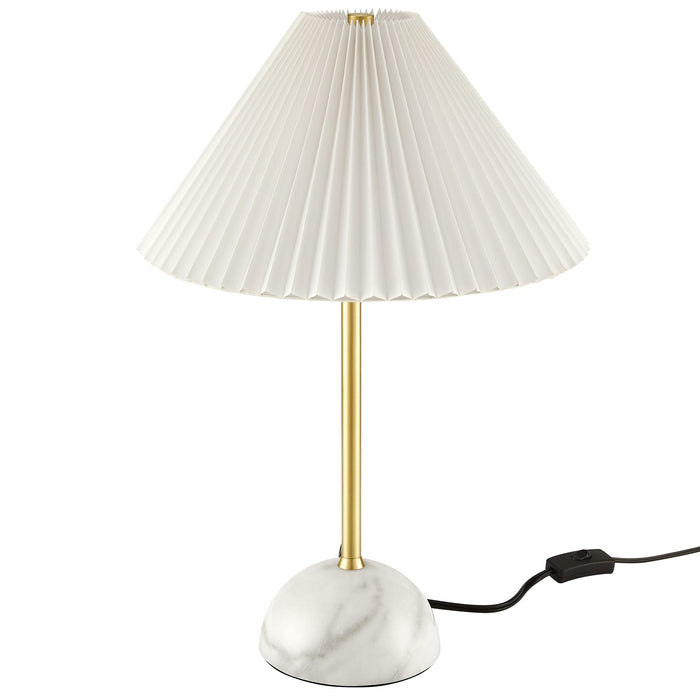 Illusion Marble Dome Table Lamp