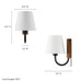 Sunlit Swivel Wall Sconce - view 16