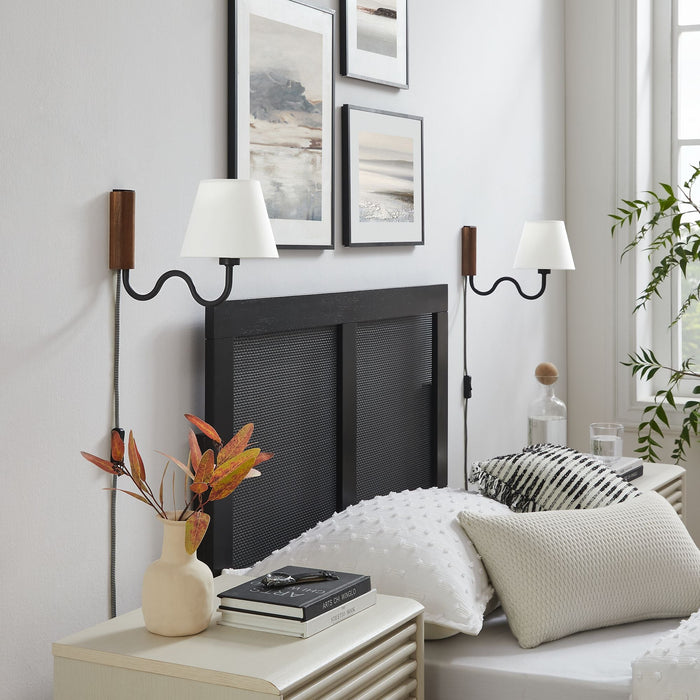 Sunlit Squiggle Arm Wall Sconce - view 12