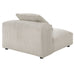 Solace  Modular Corduroy Upholstered Armless Chair - view 7