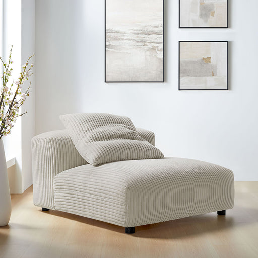 Solace  Modular Corduroy Upholstered Armless Chair - Modway \living\sectionals