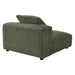 Solace  Modular Corduroy Upholstered Armless Chair - view 16