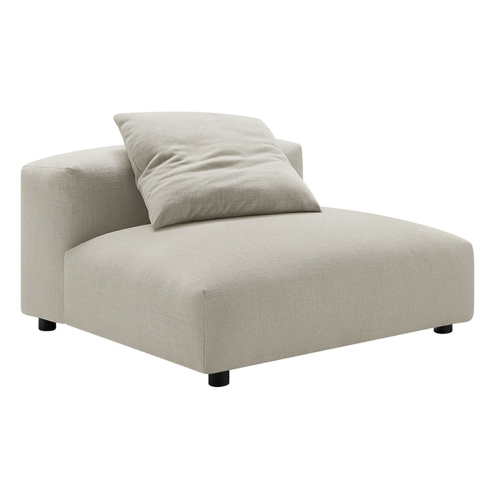 Solace  Modular Upholstered Fabric Armless Chair - view 11