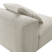 Solace  Modular Upholstered Fabric Armless Chair - view 17