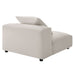 Solace  Modular Upholstered Fabric Armless Chair - view 25