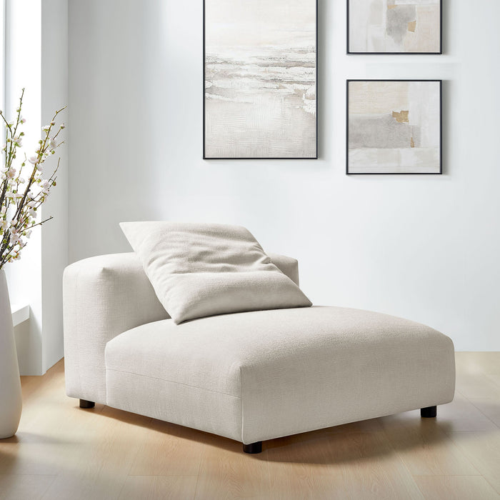 Solace  Modular Upholstered Fabric Armless Chair - view 19