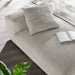 Modway Solace Modular Corduroy Upholstered Armless Chaise Lounge Living Room Furniture - Close-Up