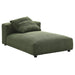 Solace 4-Piece Modular Corduroy Upholstered Sectional Sofa With Ottoman by Modway - view 26