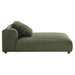 Modway Solace Modular Corduroy Upholstered Armless Chaise Lounge Living Room Furniture - View 13