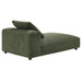 Modway Solace Modular Corduroy Upholstered Armless Chaise Lounge Living Room Furniture - View 14