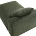 Modway Solace Modular Corduroy Upholstered Armless Chaise Lounge Living Room Furniture - View 15