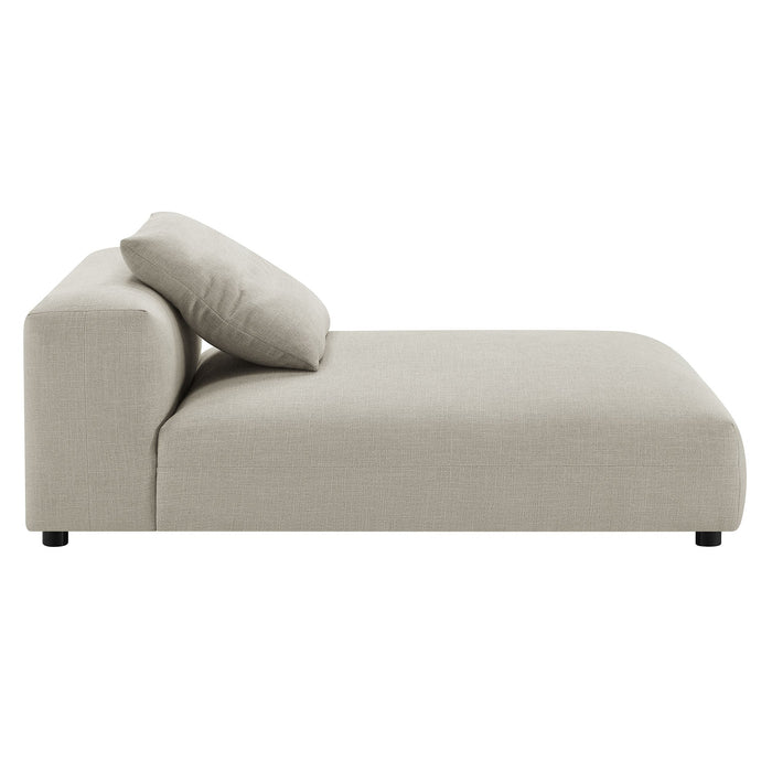 Solace 4-Piece Modular Upholstered Fabric Sectional Sofa With Ottoman by Modway - view 30