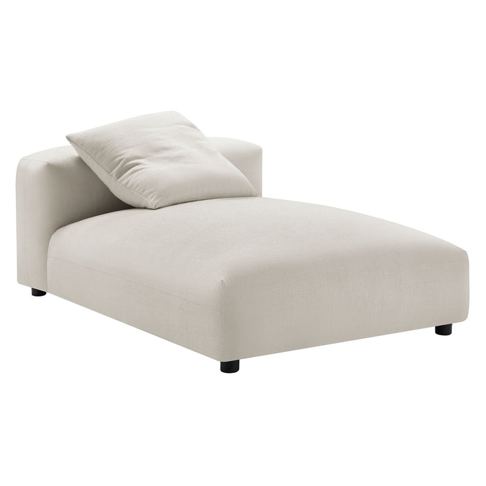 Solace 4-Piece Modular Upholstered Fabric Sectional Sofa With Ottoman sectional sofa detail close-up
