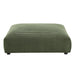 Modway Solace Modular Corduroy Upholstered Armless Loveseat and Ottoman Set Living Room Furniture - View 18