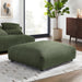 Modway Solace Modular Corduroy Upholstered Ottoman Living Room Furniture - Features
