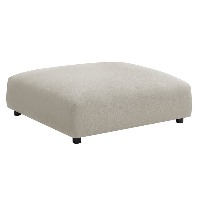 Solace 4-Piece Modular Upholstered Fabric Sectional Sofa With Ottoman by Modway - view 28
