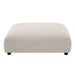 Solace Modular Upholstered Armless Loveseat and Ottoman Set for Modern Comfort and Style - view 29