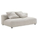Solace Modular Corduroy Loveseat - front view