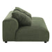 Modway Solace Modular Corduroy Upholstered Armless Loveseat and Ottoman Set Living Room Furniture - View 15