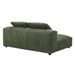 Solace Modular Corduroy Loveseat - back view