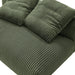Solace Modular Corduroy Loveseat - lifestyle in-use