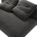 Solace Modular Upholstered Armless Loveseat - lifestyle in-use